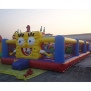 spongebob inflatable amusement park